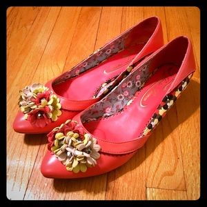 Anthropologie Poetic Licence Razzmatazz Flat